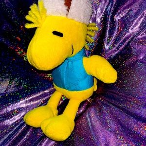 Peanuts Woodstock holiday plush